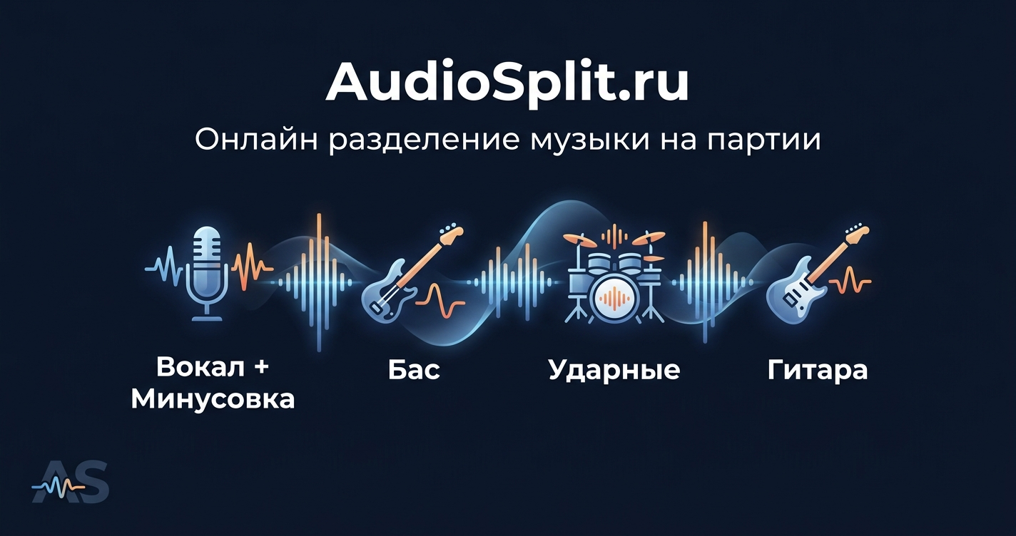 AudioSplit project screenshot